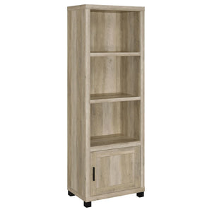 English Elm Arnaud Matte Black 3 Piece Entertainment Center with Media Towers for Living Room B062S01766