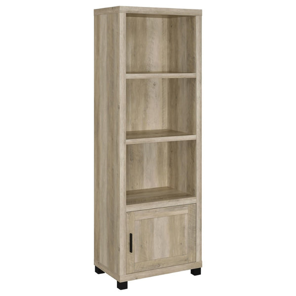 English Elm Arnaud Matte Black 3 Piece Entertainment Center with Media Towers for Living Room B062S01766
