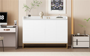 English Elm Queen Size Murphy Bed With Iron Legs - Modern Space-Saving Design For Cozy Bedrooms And Studios N820S00035K-GIGA