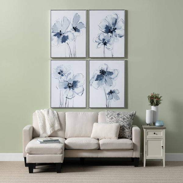 Crestview Collection Sultry Florals Wall Decor By Crestview - Elegant Chinese Design For Stunning Home Aesthetics   Cvtop3424