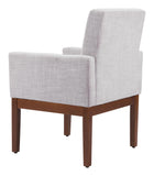 Senzil Dining Chair Ivory 110160 Zuo Modern