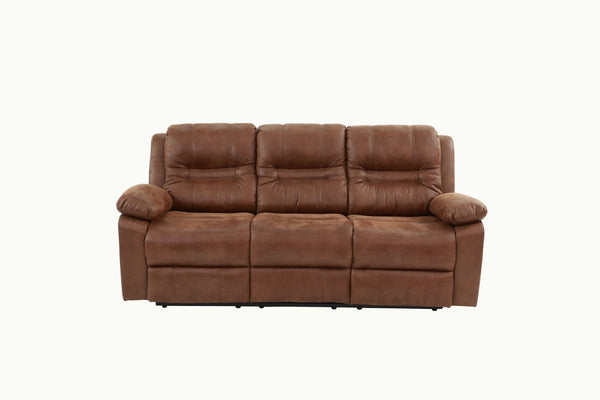English Elm Modern Power Reclining Sofa with Usb Port Faux Leather Pillow Top Arms Living Room B011P467869