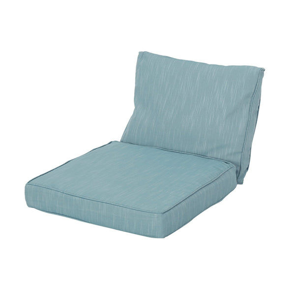 English Elm Christopher Knight Home® - Honolulu Club Chair Cushion Set - Teal Outdoor Comfort With Water-Repellent Fabric, 1 Set N775P270243T