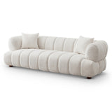 English Elm Ashcroft Furniture - Jasmin 89.7'' Cream Boucle Sofa