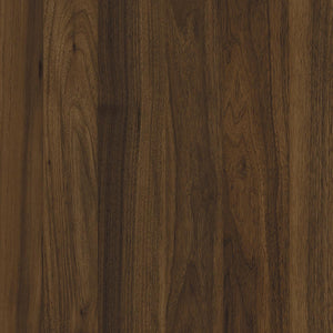 English Elm Parsons TV Stand for TVs up to 50" with ample open shelving, cord management, modern oak finish Walnut B2733P384502