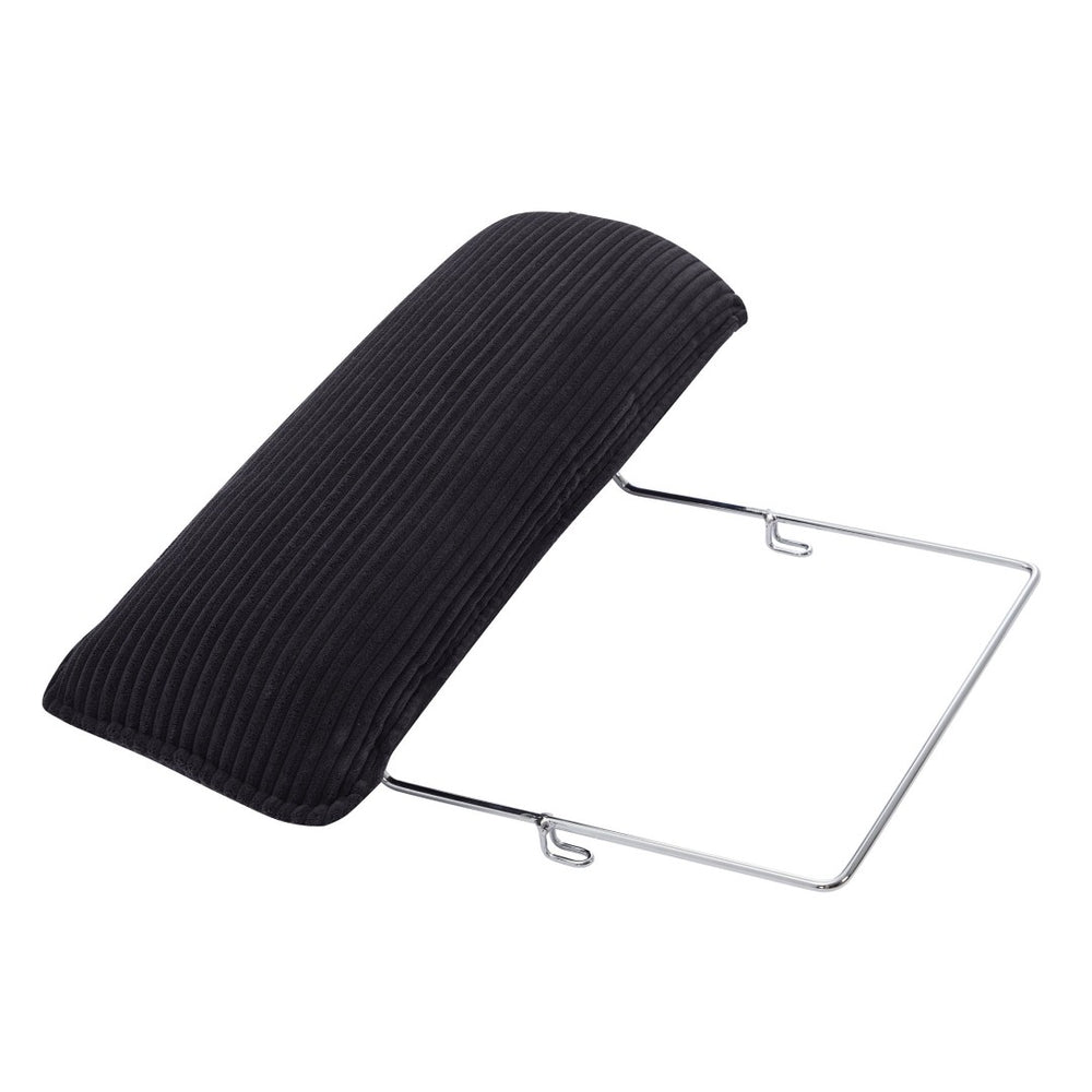 English Elm Deep Seat Sectional Sofa - Plush Black Corduroy Couch With Ottomans For Modern Living Spaces W2120S00001-GIGA