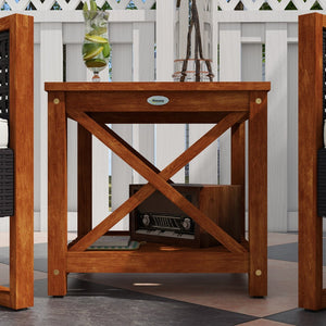 English Elm Outsunny 3-Piece Patio Bistro Set With Cushions - Stylish Pe Rattan Furniture For Cozy Outdoor Spaces W2225P217673-GIGA