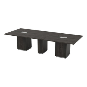 OSP Home Furnishings Tuxedo Rectangular Banquet Table Durable Multipurpose Surface for Events and Workspaces 120X48X30H TUXSGW-61