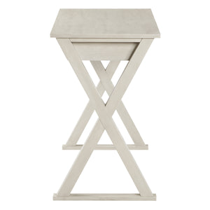 OSP Home Furnishings Marna Writing Desk Weathered White