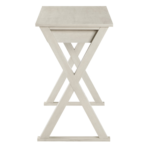 OSP Home Furnishings Marna Writing Desk Weathered White