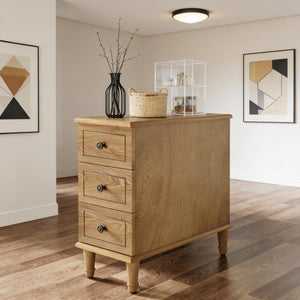 English Elm C-shaped Side Table Slatted Mdf Frame Dark Wood Finish Sofa or Bed Accent T3971P452716
