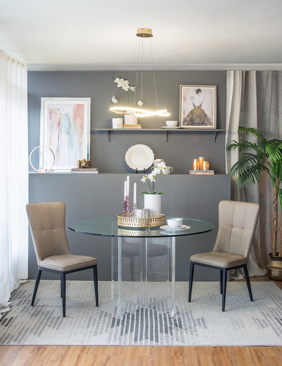 English Elm D6.3x8.7" Ceramic Planter — Tall Geometric Cylindrical Pot for Indoor Plants, Textured Modern Decor Accent W2078P391146