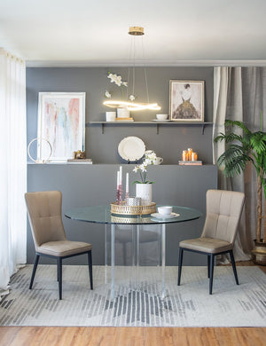 English Elm D6.3x8.7" Ceramic Planter — Tall Geometric Cylindrical Pot for Indoor Plants, Textured Modern Decor Accent W2078P391146