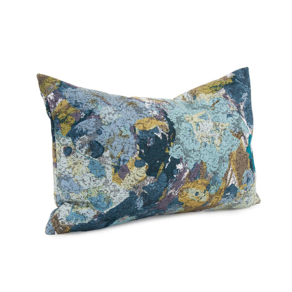 Howard Elliott Pillow Luxurious Faux Fur Design For Elegant Home Decor - Soft Textures & Easy Care Zipper Closure Blue 100% Polyester 14-1085f-howard-elliott