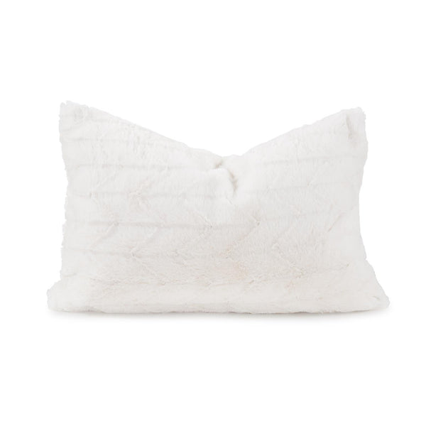 Howard Elliott Pillow Luxurious Faux Fur Design For Elegant Home Decor - Soft Textures & Easy Care Zipper Closure Brown 100% Polyester 14-1092-howard-elliott