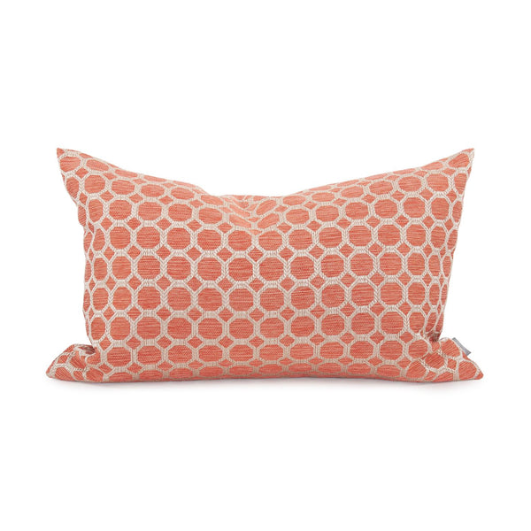 Howard Elliott Pillow Luxurious Faux Fur Design For Elegant Home Decor - Soft Textures & Easy Care Zipper Closure Orange 100% Polyester 14-1096f-howard-elliott