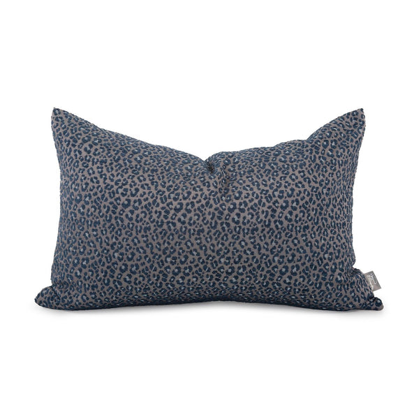 Howard Elliott Pillow Luxurious Faux Fur Design For Elegant Home Decor - Soft Textures & Easy Care Zipper Closure Blue 100% Polyester 14-1283-howard-elliott