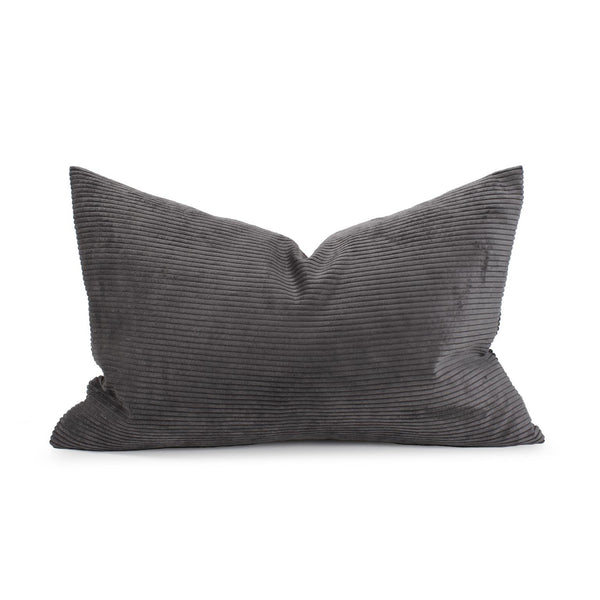 Howard Elliott Pillow Luxurious Faux Fur Design For Elegant Home Decor - Soft Textures & Easy Care Zipper Closure Gray 88% Poly,12% Nylon 14-1346-howard-elliott