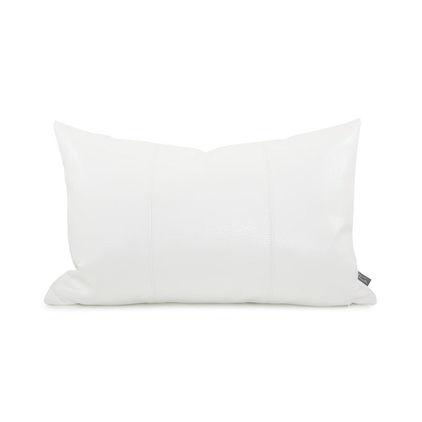 Howard Elliott Pillow Luxurious Faux Fur Design For Elegant Home Decor - Soft Textures & Easy Care Zipper Closure White 100% Polyurethane 14-190-howard-elliott