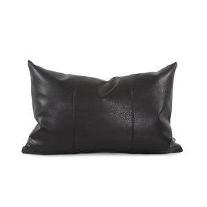Howard Elliott Pillow Luxurious Faux Fur Design For Elegant Home Decor - Soft Textures & Easy Care Zipper Closure Black 100% Polyurethane 14-194-howard-elliott