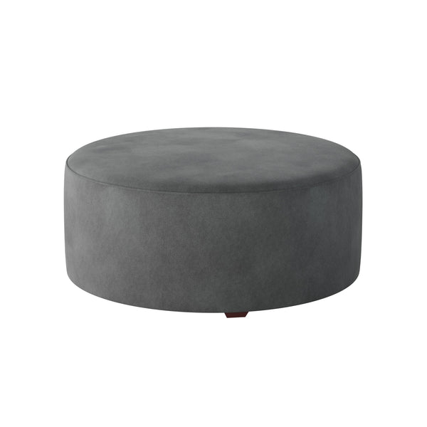 Fusion Bella Asphalt Cocktail Ottoman - Stylish, Durable Padded Centerpiece For Family Friendly Living Spaces Grey W,100% Polyester 140-c Bella Asphalt Cocktail Ottoman