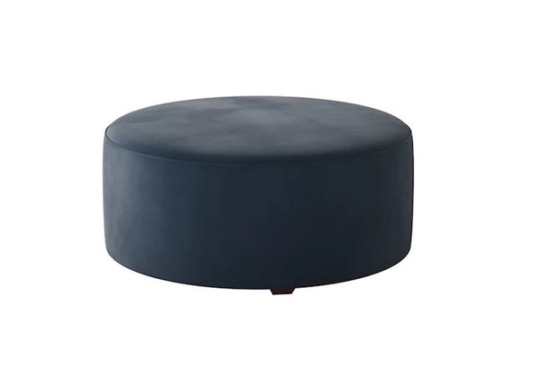 Fusion Bella Midnight Cocktail Ottoman - Stylish, Durable, And Child-safe Padded Centerpiece For Any Room Blue W ,100% Polyester 140-c Bella Midnight Cocktail Ottoman