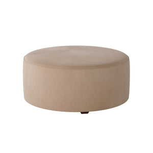 Fusion Bella Blush Cocktail Ottoman - Stylish Padded Centerpiece For Living Room Or Family Space Decor Mauve W,100% Polyester 140-c Bella Blush Cocktail Ottoman