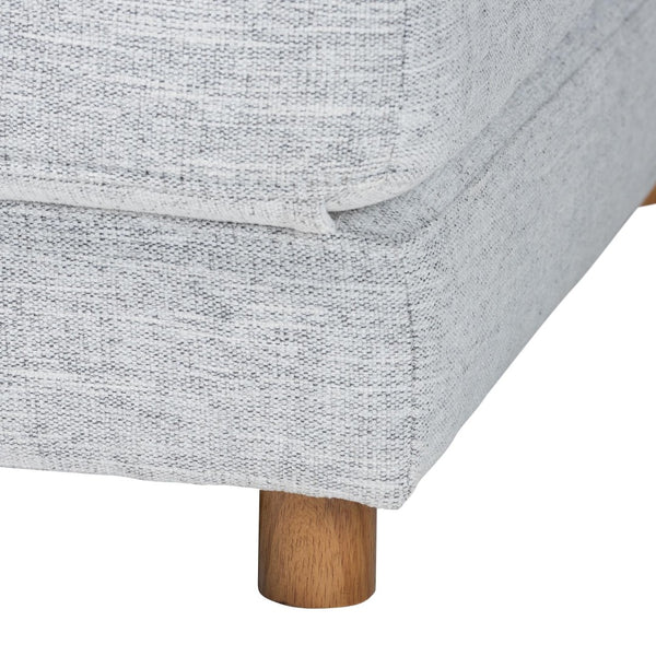 Baxton Studio Baxton Studio Sabriel Modern Light Grey Fabric Convertible Ottoman & Twin Sleeper for Small Spaces BBT8083-Light Grey-Convertible Ottoman