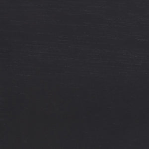 Baxton Studio Lucera Mid-century Platform Bed With Bobbin Design - Sturdy Wood Frame, Slatted Headboard & Tapered Legs Black Solid Rubberwood,Lvl(Bed Slats) Mg0110-4-black-full