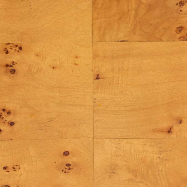 Baxton Studio bali Jihan Half-Moon Console Table - Handcrafted Natural Burl Wood, Modern Elegance for Your Home KL-1594-Natural Burl Op1-Mina-Console Table-BOXED