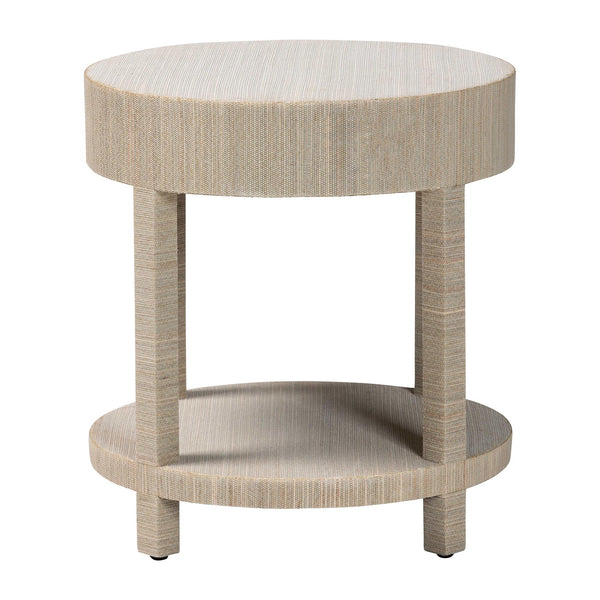 Baxton Studio Bali & Pari Sadia Bohemian Woven Natural Grasscloth 1-drawer Nightstand Natural,Gold Mendong Grasscloth (Outer Layer),Mdf Sadia-natural Woven Grasscloth-ns