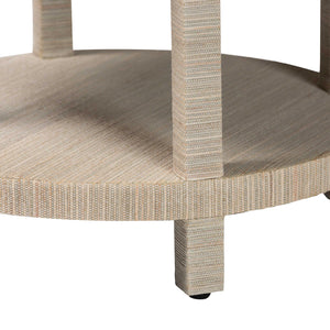 Baxton Studio Bali & Pari Sadia Bohemian Woven Natural Grasscloth 1-drawer Nightstand Natural,Gold Mendong Grasscloth (Outer Layer),Mdf Sadia-natural Woven Grasscloth-ns