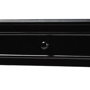 Baxton Studio Baxton Studio Malinda Classic Black Wood Console Table with Spindle Legs & 2 Drawers for Storage JY24A178-Black/Wooden-Console Table