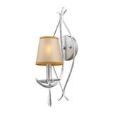 Clarendon 1-Light Sconce in Silver, Shade included 14080/1 Elk Lighting