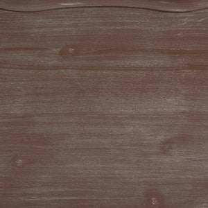 Baxton Studio Baxton Studio French Country Antique Brown End Table with Curved Tray Top and Open Shelf Storage JY24A182-Brown-ET