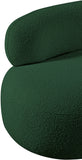 Venti Green Boucle Fabric Chair 140Green-C Meridian Furniture