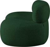 Venti Green Boucle Fabric Loveseat 140Green-L Meridian Furniture