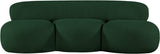 Venti Green Boucle Fabric Sofa 140Green-S Meridian Furniture