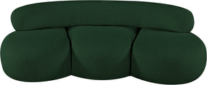 Venti Green Boucle Fabric Sofa 140Green-S Meridian Furniture