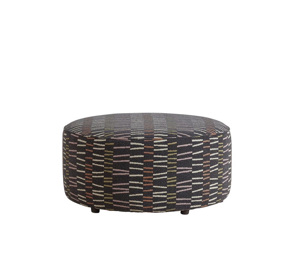 Fusion Chandler Retro Cocktail Ottoman - Multi-functional, Padded, Kid-friendly & Stylish Seating Solution Multi Ws ,99% Polypropylene,1% Polyester 140 Avently Retro Cocktail Ottoman