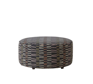 Fusion Chandler Retro Cocktail Ottoman - Multi-functional, Padded, Kid-friendly & Stylish Seating Solution Multi Ws ,99% Polypropylene,1% Polyester 140 Avently Retro Cocktail Ottoman