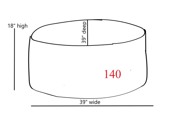 Fusion Sugarshack Metal Cocktail Ottoman - Stylish, Padded Centerpiece For Versatile Living Spaces Grey Ws,100% Polypropylene 140-c Sugarshack Metal Cocktail Ottoman