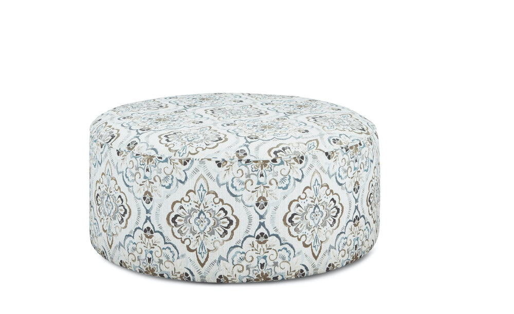 Fusion Bates Multi-functional Glenville Cascade Cocktail Ottoman – Stylish, Padded, And Kid-friendly Design! Multi S,100% Polyester 140 Glenville Cascade Cocktail Ottoman