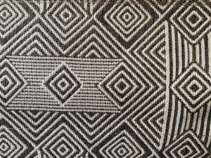 Fusion Popstitch Nyos Charcoal Round Cocktail Ottoman - Stylish, Kid-friendly Seating & Serving Solution! Grey Ws,77% Polypropylene,23% Polyester 140 Nyos Charcoal Cocktail Ottoman