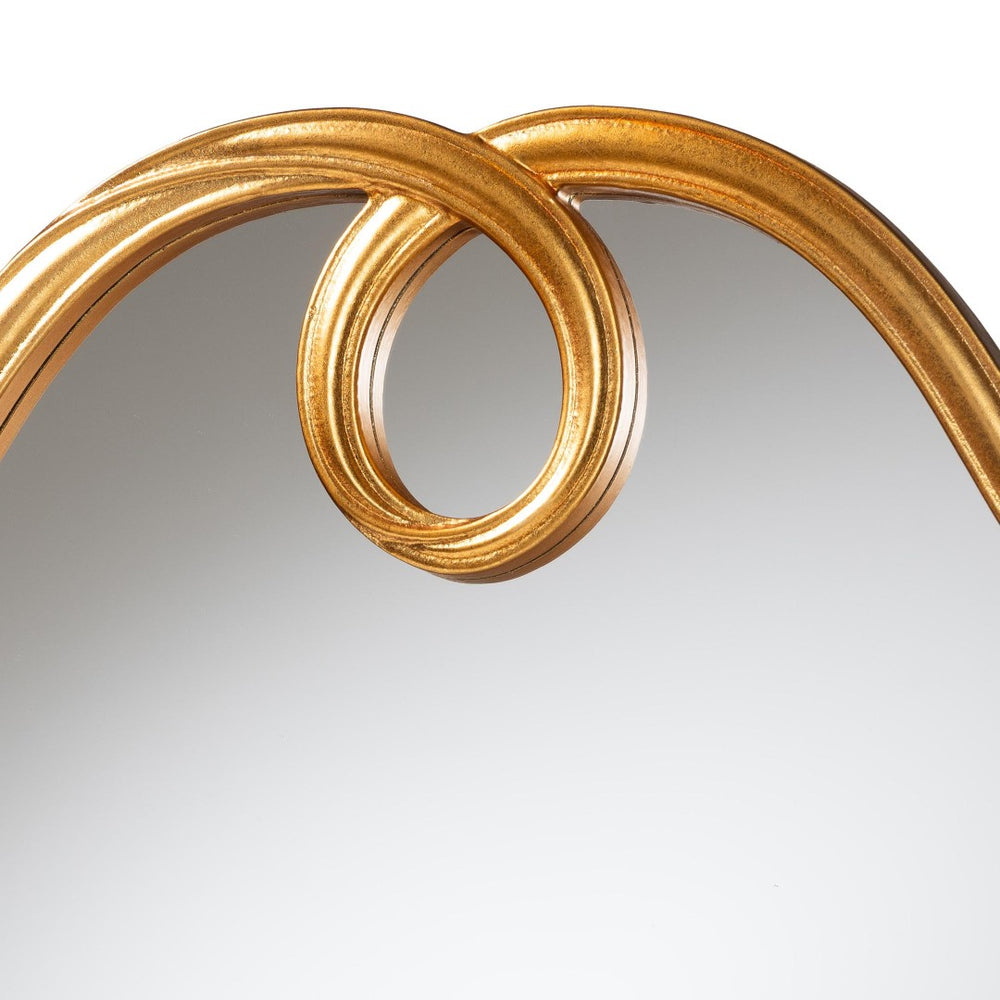 Baxton Studio Baxton Studio Eara Gold Wall Mirror - Vintage-Inspired Rectangular Accent for Any Room Decor RXW-10956-Gold Trim-Wall Mirror