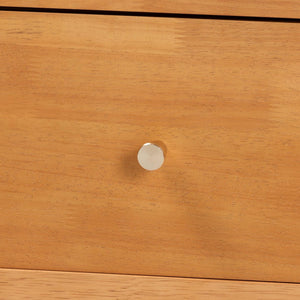 Baxton Studio Baxton Studio Lucera Mid-Century Nightstand with 2 Drawers – Elegant Oak Brown Accent for Bedrooms MG9011-NT Oak-2DW-NS