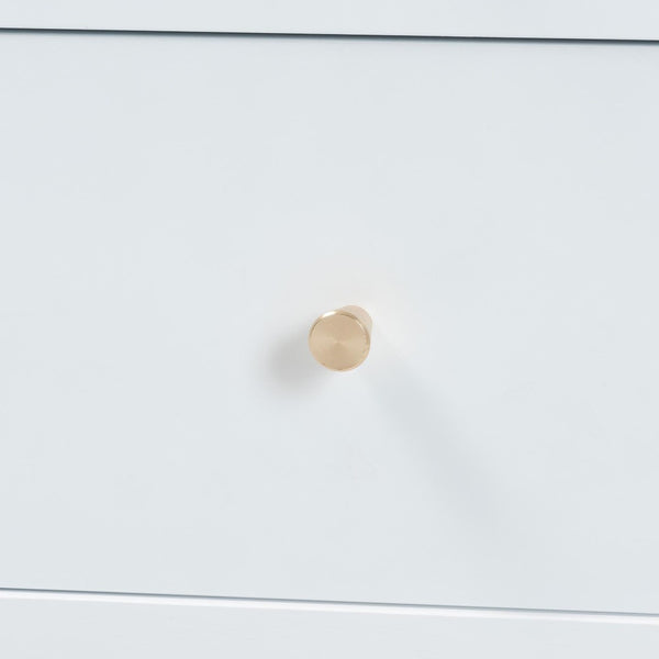 Baxton Studio Baxton Studio Lucera Mid-Century 6-Drawer Dresser with Elegant Bobbin Detailing for Stylish Storage White MG9011-White-6DW-Dresser