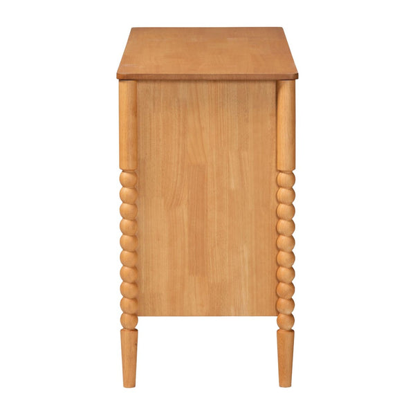 Baxton Studio Baxton Studio Lucera Mid-Century Oak Brown 6-Drawer Dresser with Timeless Style & Storage Solutions MG9011-NT Oak-6DW-Dresser