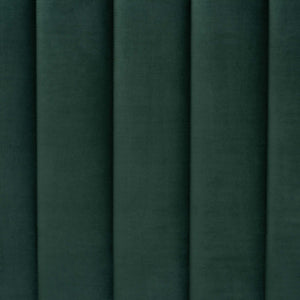 Baxton Studio Baxton Oksana Luxe Emerald Velvet Full Daybed with Gold Metal Legs - Stylish Comfort & Durability CF0344-Emerald Green Daybed-Full