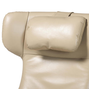 Baxton Studio Baxton Studio Elwood Modern Faux Leather Lounge Chair and Footrest Set for Stylish Comfort Beige BT-70837-04-Beige-LoungeChair